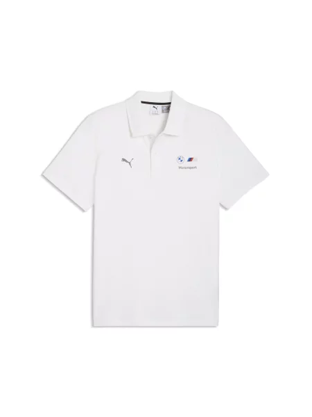 PUMA koszulka polo BMW M MOTORSPORT Essentials Akcesoria S biały