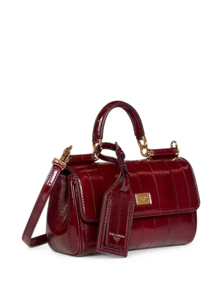 Geantă Dolce & Gabbana din piele roșu