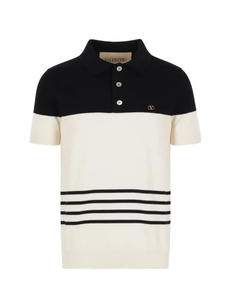 Tricou polo Valentino Garavani cu dungi