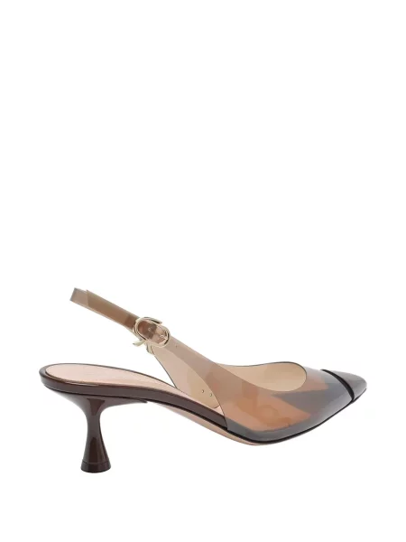 Sandale Gianvito Rossi din piele alb