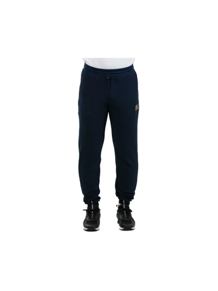 Nohavice Emporio Armani modrá