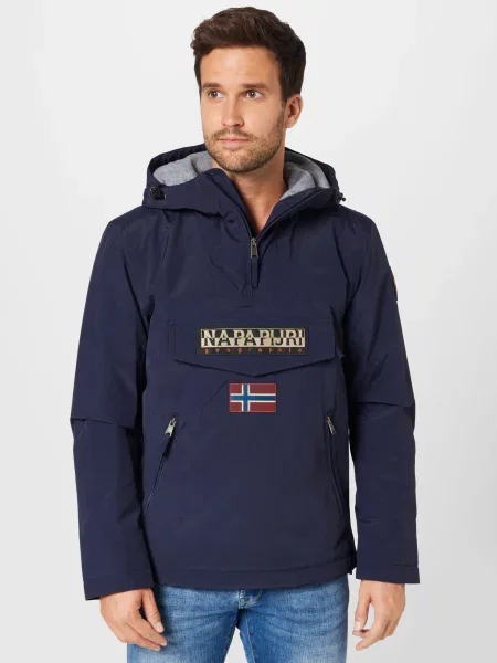 Bunda anorak Napapijri modrá
