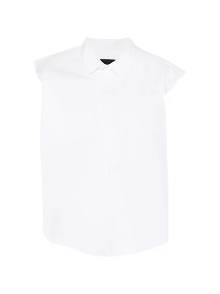 Koszula Alainpaul bez rękawów biała