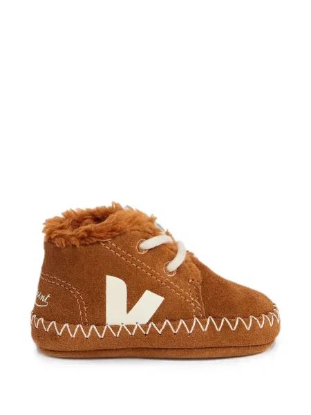 Sneakersy dziecięce Bonpoint brązowe