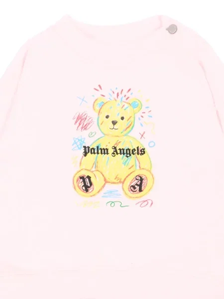 Gyerek melegítő szett Palm Angels rózsaszín