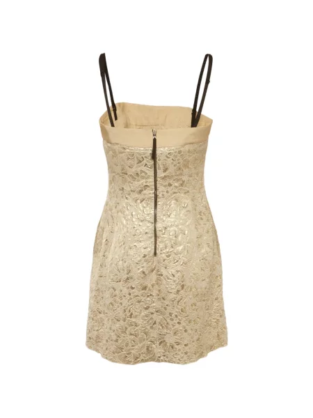 Rochie mini D&g cu model floral din jacard
