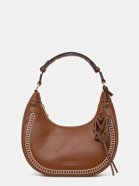 Geantă Love Moschino maro