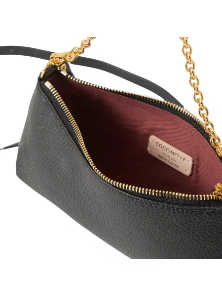 Crossbody kabelka Coccinelle čierna