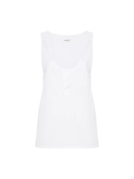 Top Saint Laurent biały