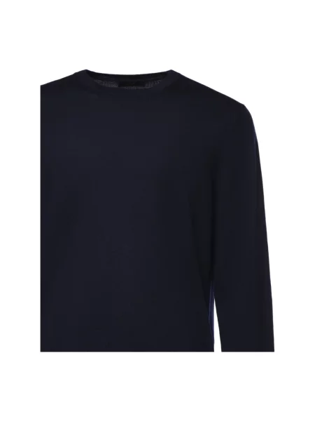 Sweter Fay wełniany niebieski