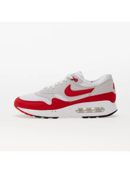Sneakers Nike W Air Max 1 Premium White/ University Red-Lt Neutral Grey EUR białe