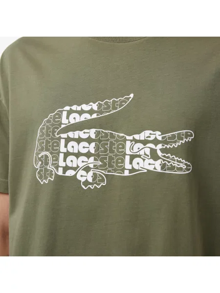 Футболка Lacoste зеленая