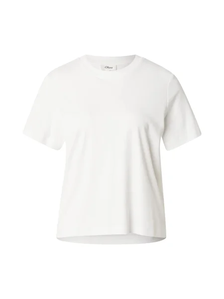 S.Oliver Tricou alb