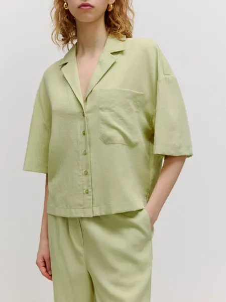 EDITED Tricou Elizabeth' verde