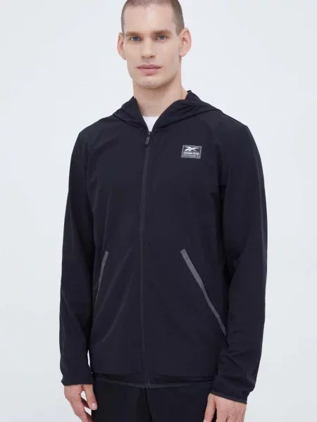 Σακάκι προπόνησης Reebok Performance Certified Vector μαύρο