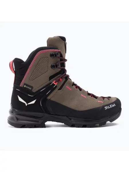 Buty trekkingowe Salewa MTN Trainer 2 Mid GTX brązowe