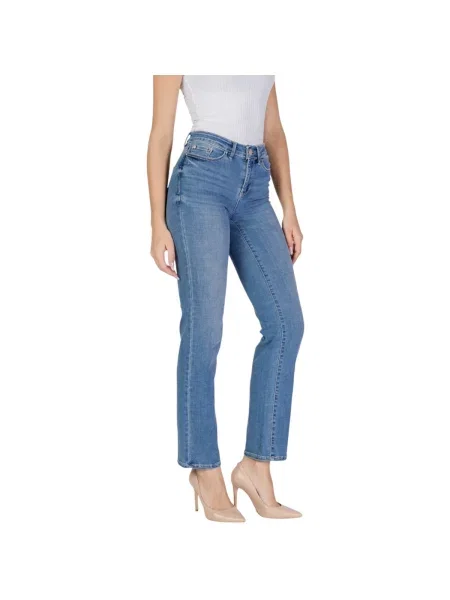Blugi drepți Vero Moda albastru