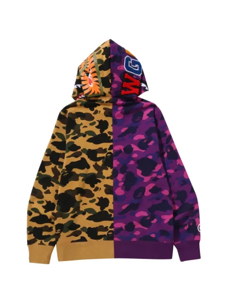 Hanorac cu glugă A Bathing Ape® violet