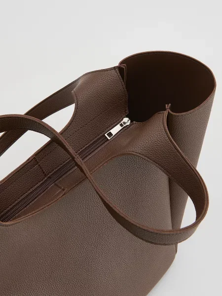 Reserved Сумка для шопінгу темно коричневий