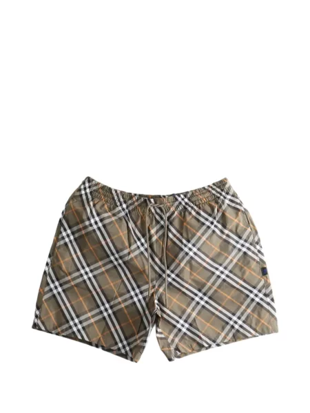 Kockás húzózsinór rövidnadrág Burberry