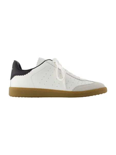 Sneakersy Isabel Marant skórzane białe