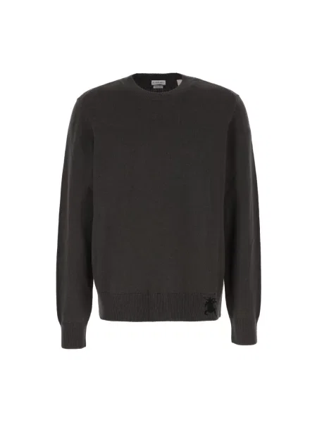 Sweter Burberry z kaszmiru czarny