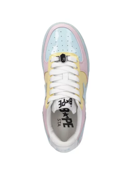 Top A Bathing Ape® din piele roz