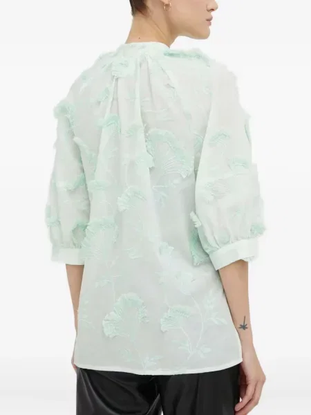 Bluză Day Birger Et Mikkelsen cu model floral alb