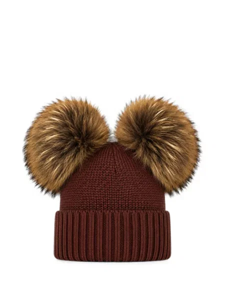 Czapka dziecięca Cuffie Regina brązowa