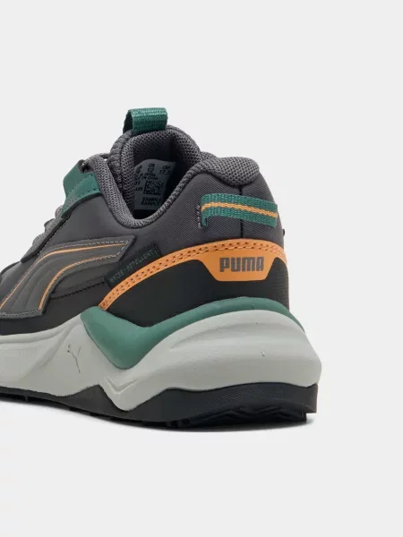 Дитячі Кросівки повсякденні PUMA Evolve Trail Lo Ps комбінований верх сірий