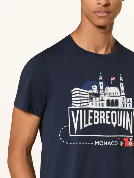 Vilebrequin Koszulka blau biała