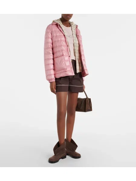 Pantaloni scurți Moncler maro