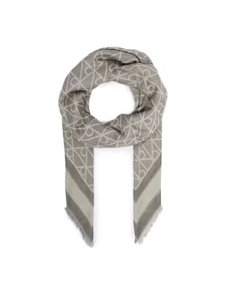 Calvin Klein Šal kaki / menta zelena