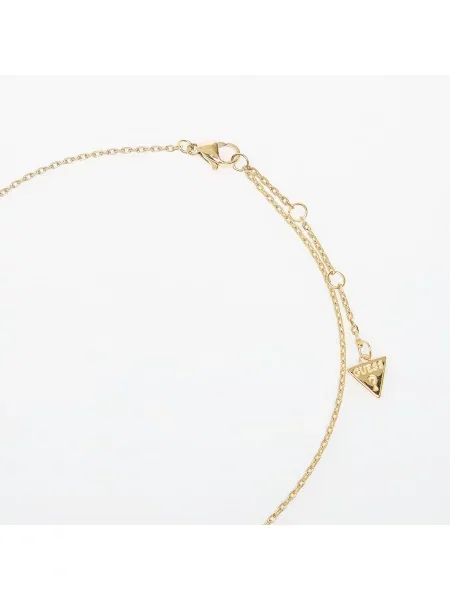 Колие Guess TINY PEARLY жълто