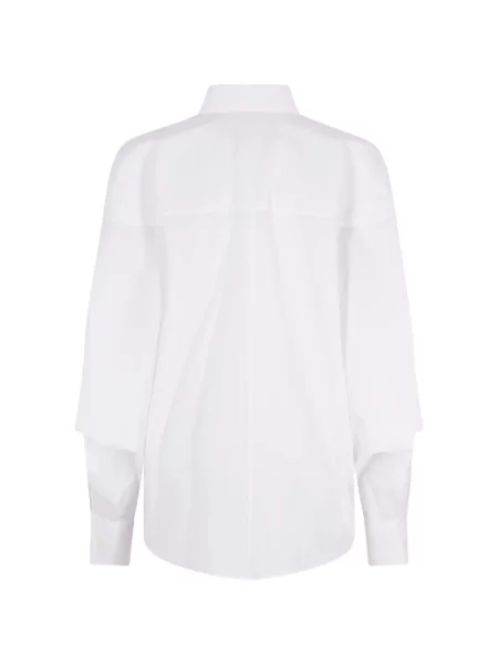 Cămașă Loewe cu broderie alb