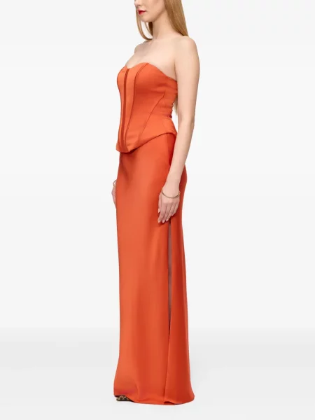 Maxi ruha V:pm Atelier narancsszínű