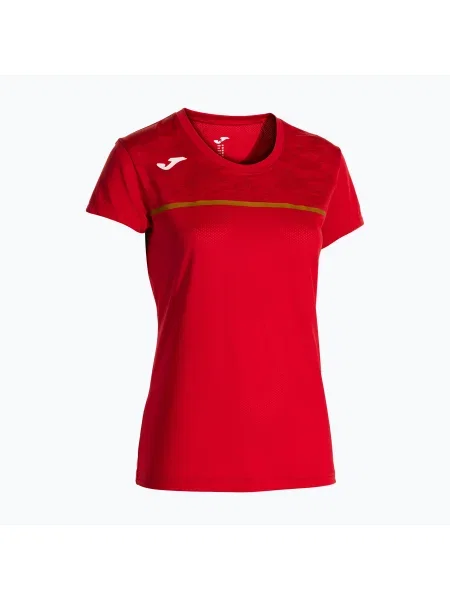 Дамска тениска за бягане Joma Record III червена