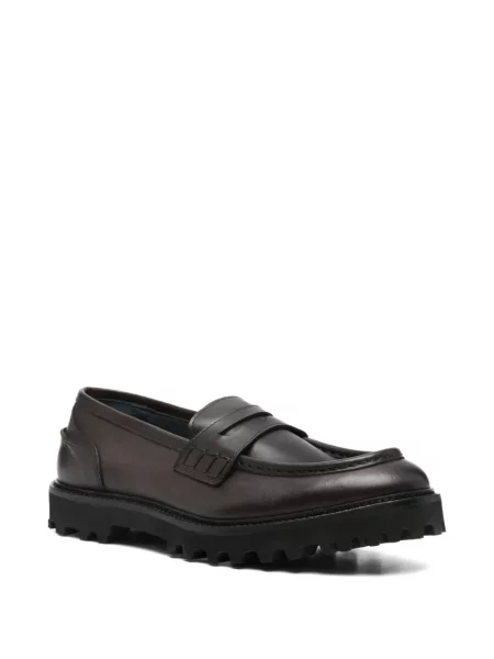 Pantofi loafer Fratelli Rennella din piele negru