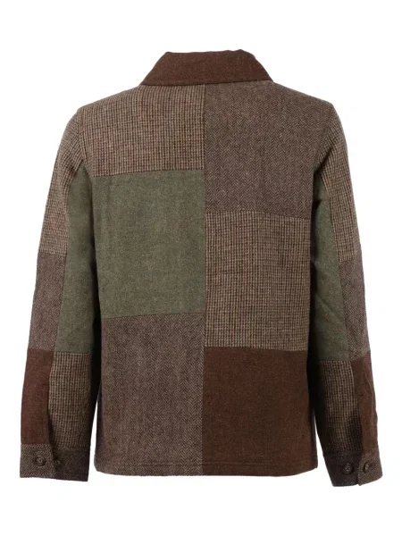 Geacă Sebago din tweed maro