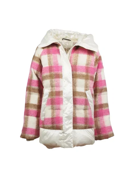 Kurtka puchowa People Of Shibuya wełniana z kapturem