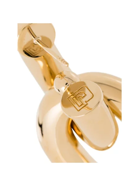Kolczyki Paco Rabanne eleganckie żółte