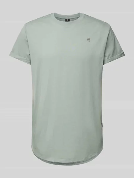T-shirt z detalem z logo G-star Raw miętowa