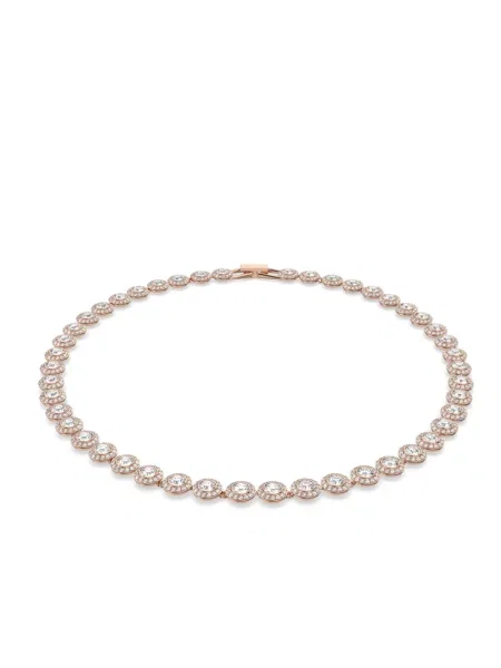 Naszyjnik Swarovski w jednolitym kolorze żółty