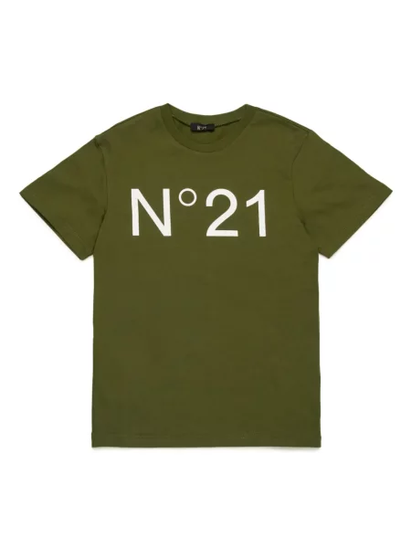 Koszulka dziecięca N°21 zielona