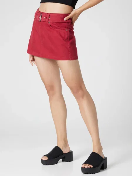 SHYX Fustă Lana' roșu