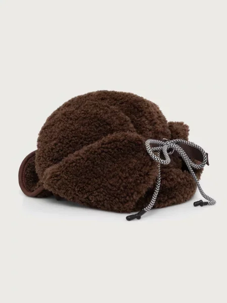 Шапка Kangol из овчины