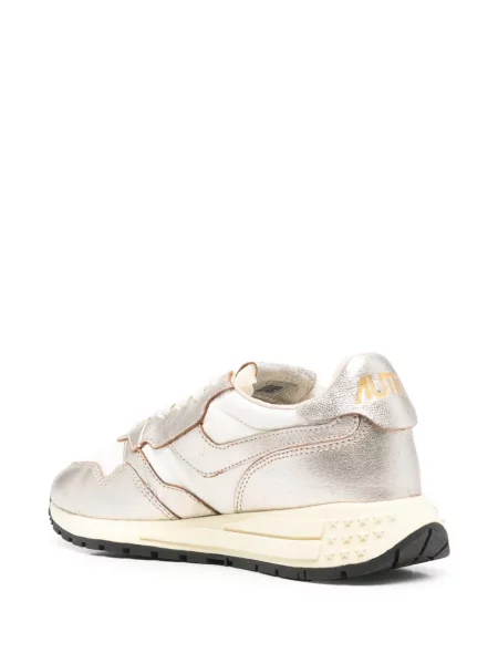 Sneakerși Autry din piele auriu