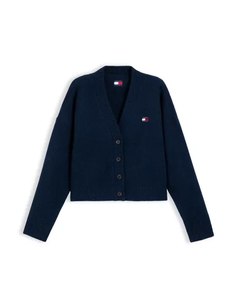 Tommy Jeans Geacă tricotată bleumarin