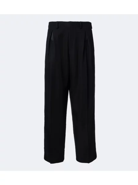 Pantaloni Kiko Kostadinov de lână negru