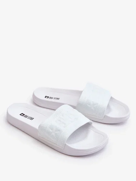 Papuci Big Star Shoes alb